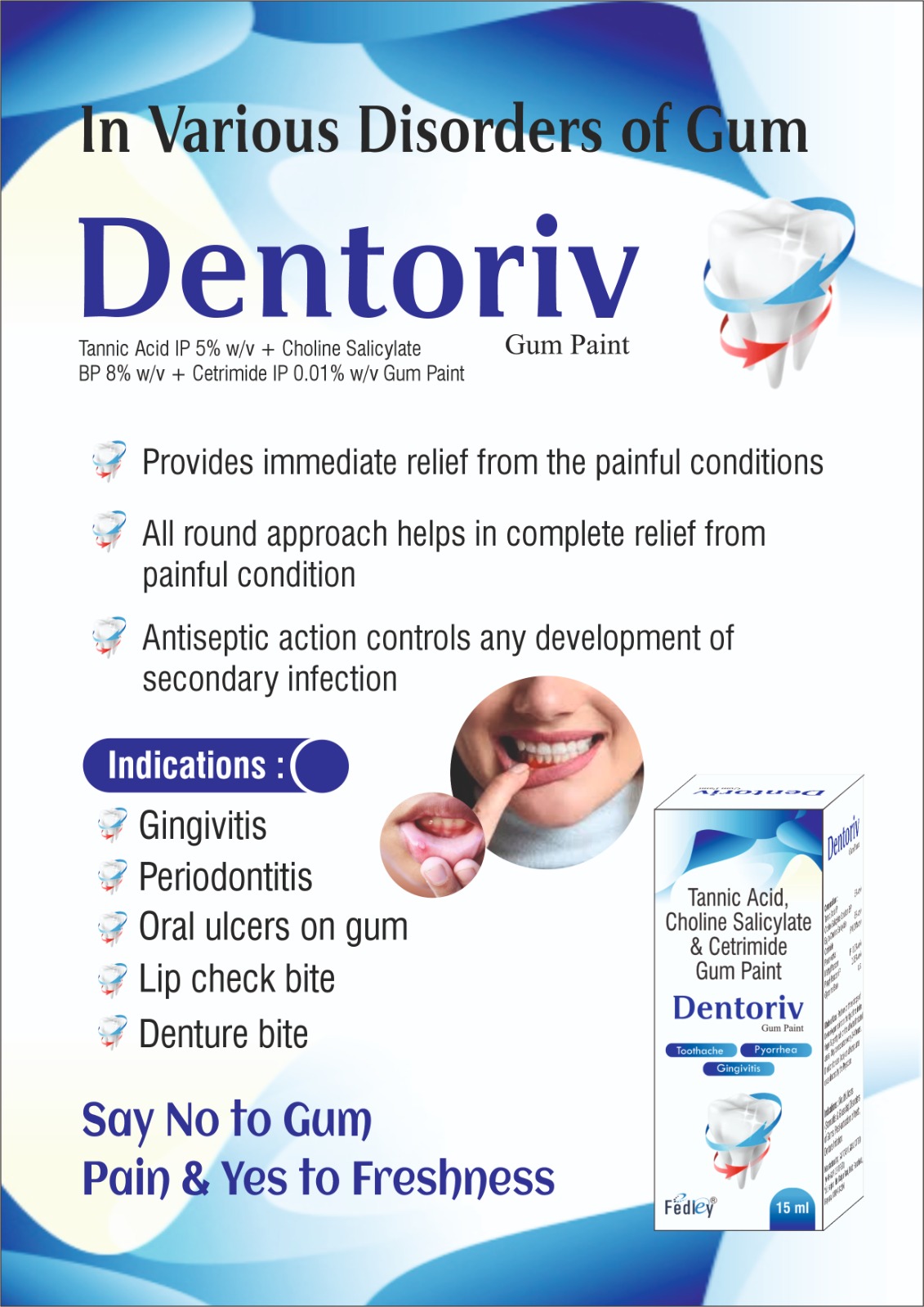 DENTORIV GUM PAINT