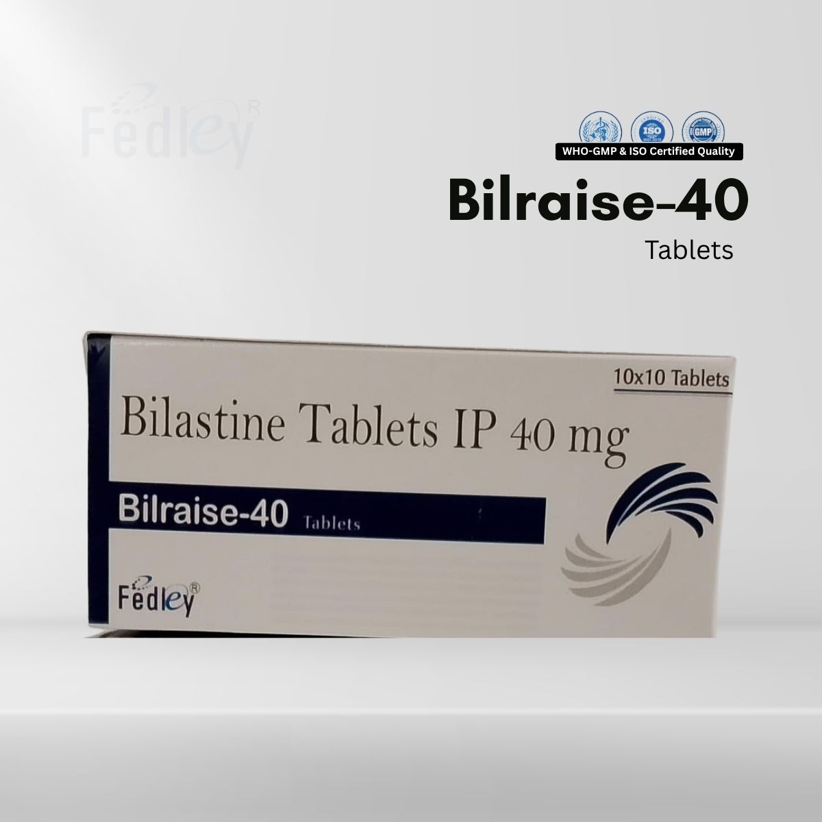 Bilraise-40 Tablets by Fedley Healthcare