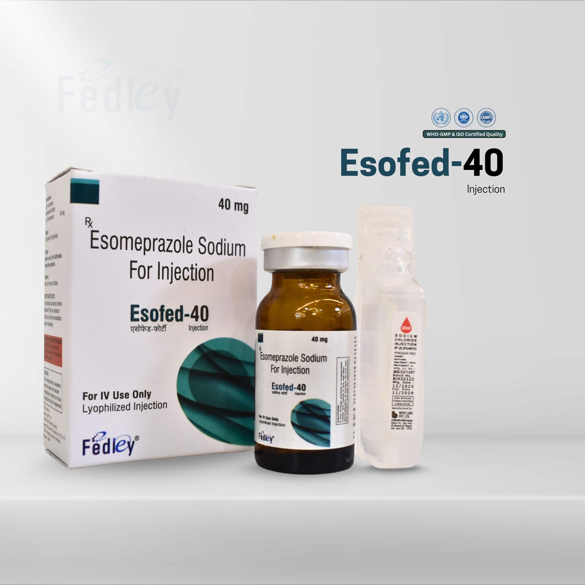 ESOFED-40 INJ by Fedley Healthcare