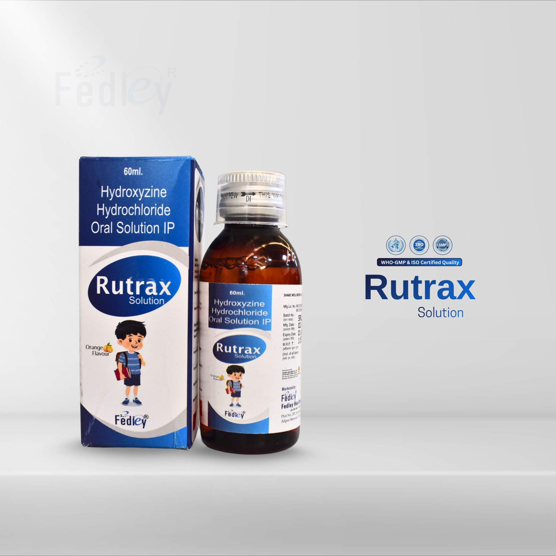 RUTRAX-60ML by Fedley Healthcare