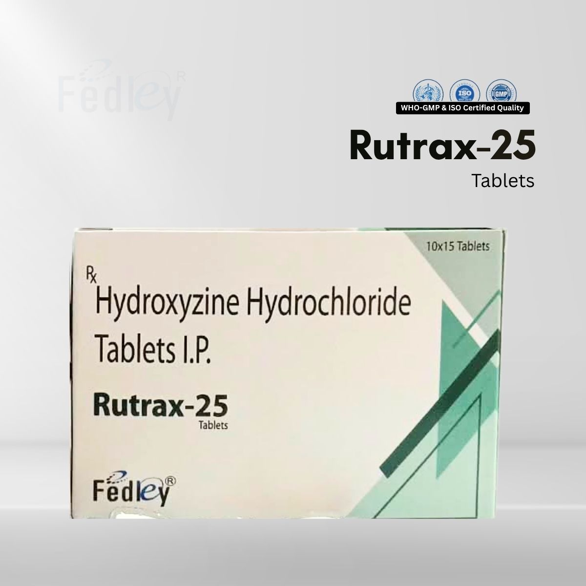 Rutrax-25 Tablets by Fedley Healthcare