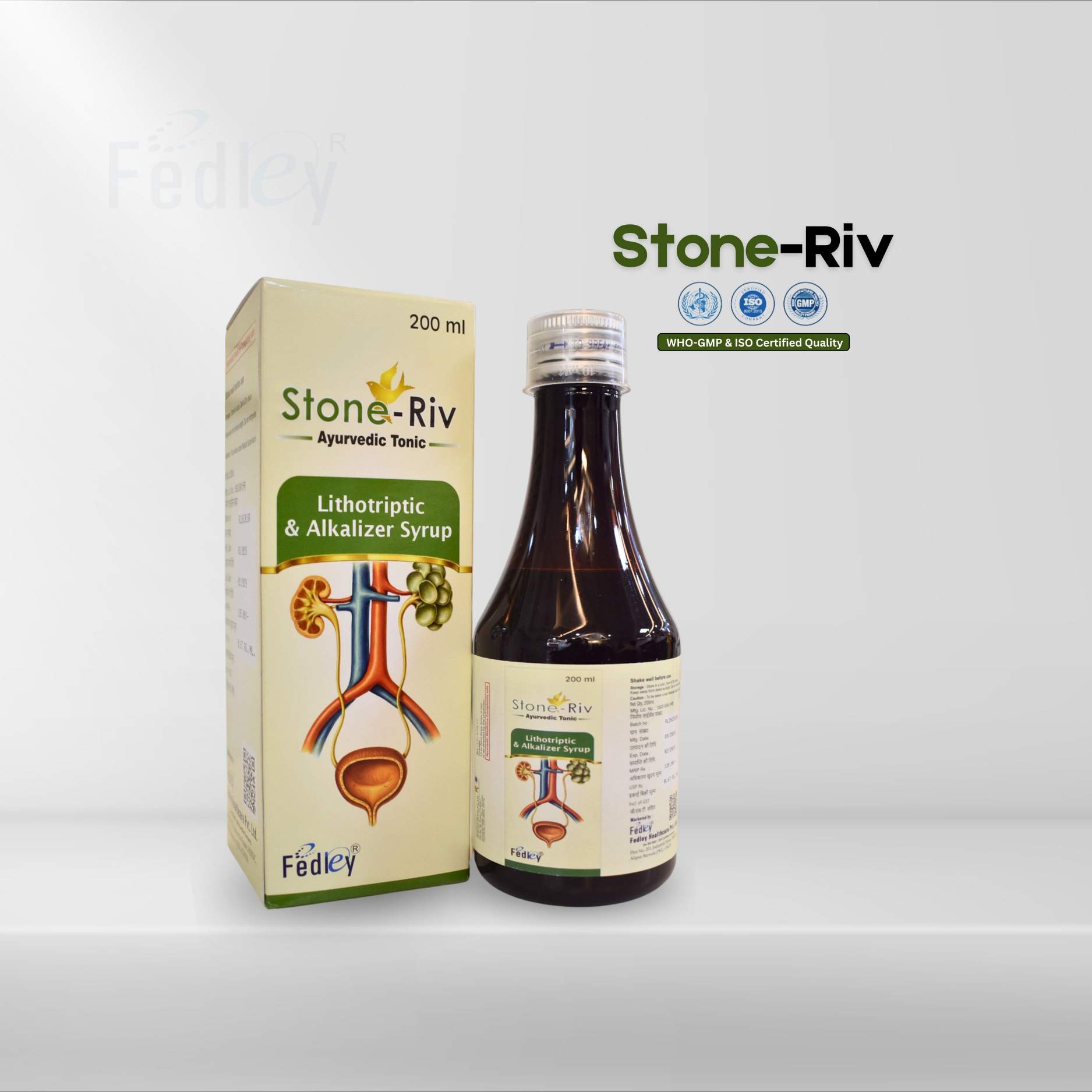 STONE-RIV-200ML by Fedley Healthcare
